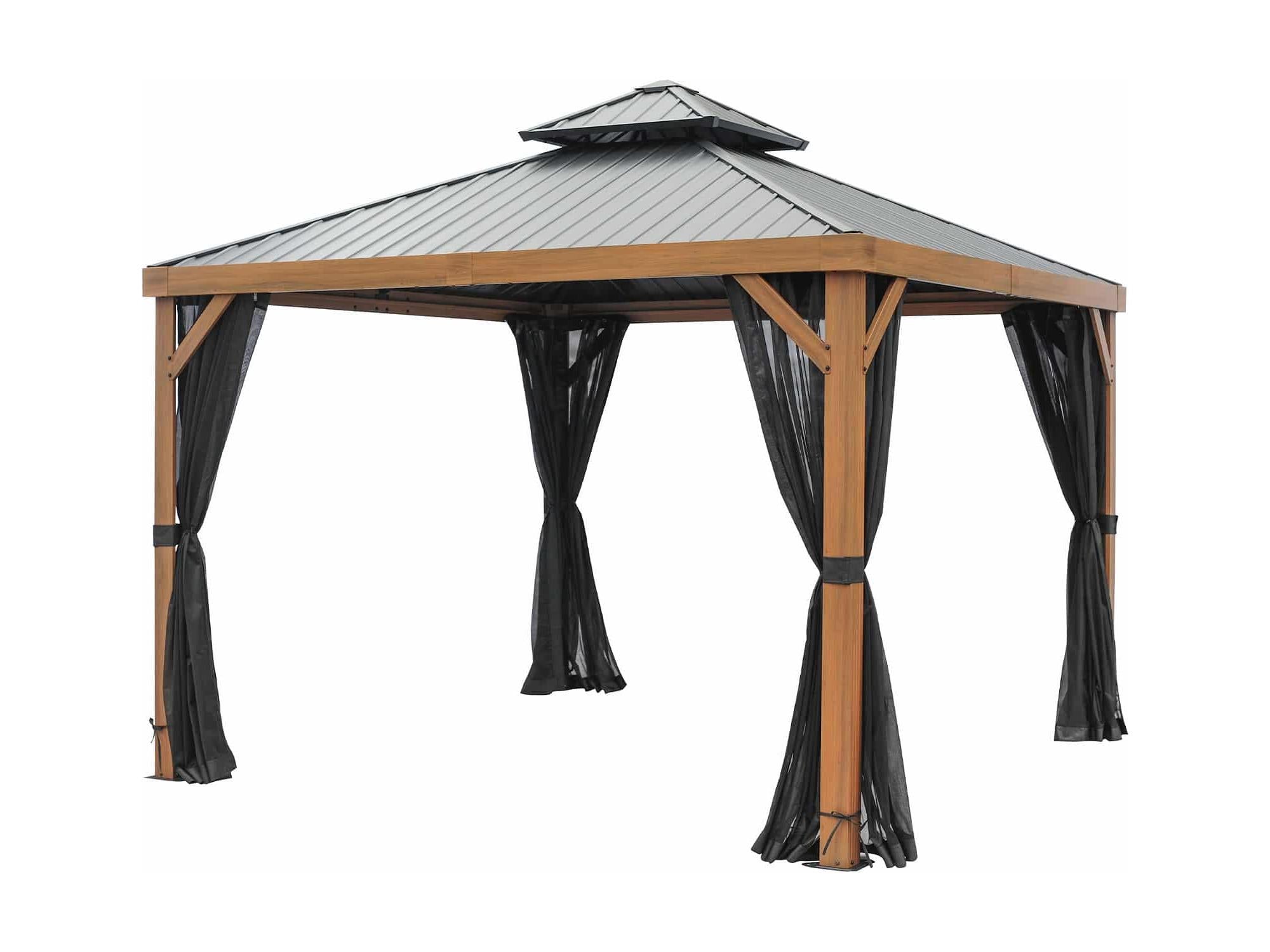 Yosemite - 10 X 10 Ft. Metal Roof Wood Pattern