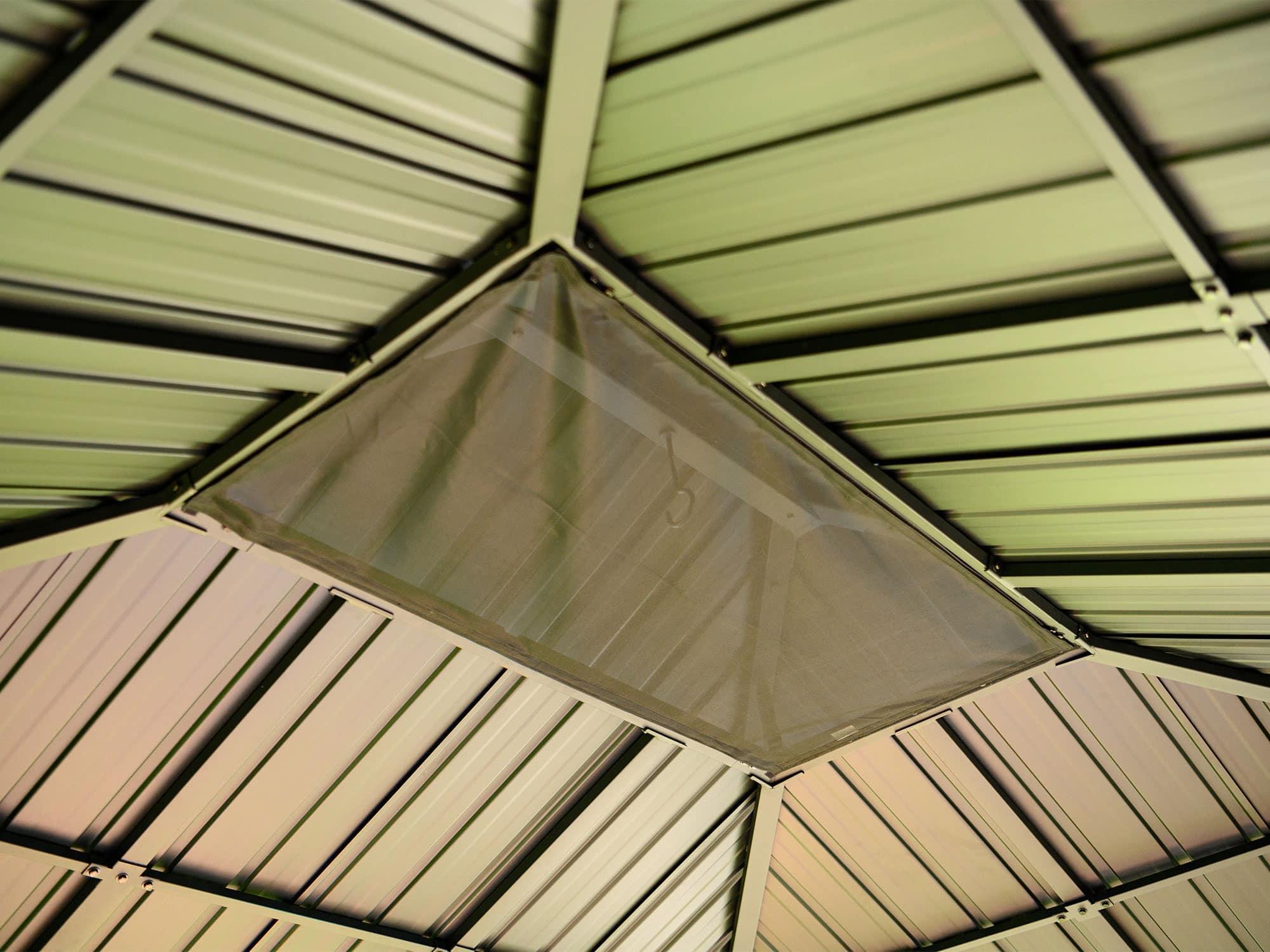 Yosemite - 10 X 10 Ft. Metal Roof Wood Pattern