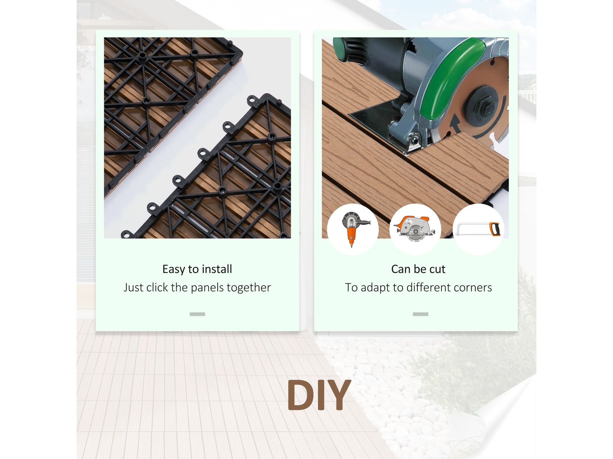 Interlocking Deck Tiles
