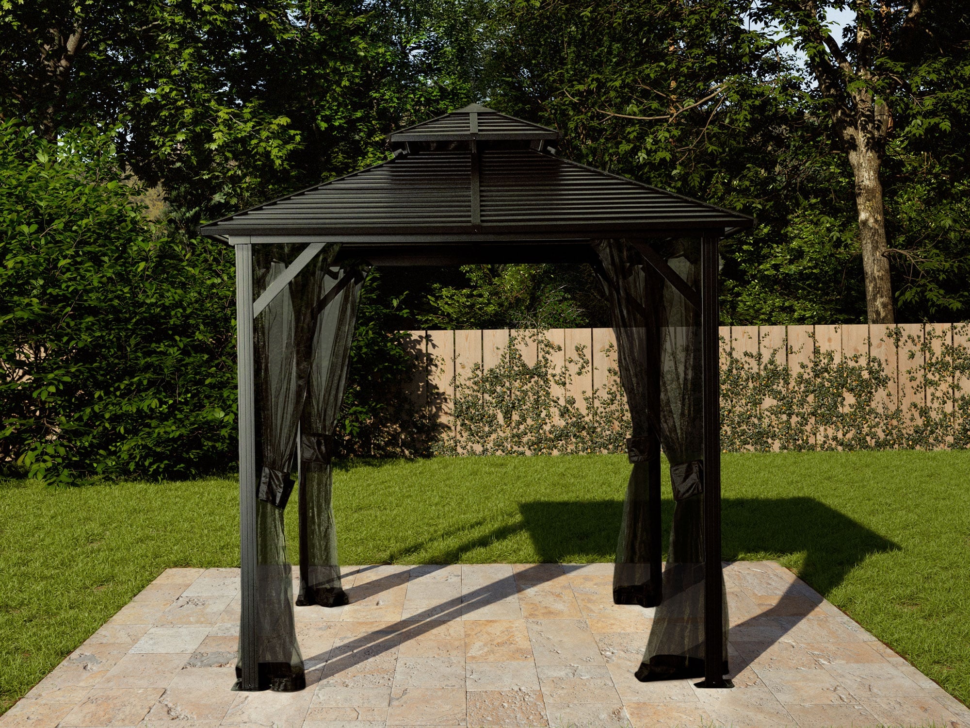 Shefford Gazebo metal roof 10x10