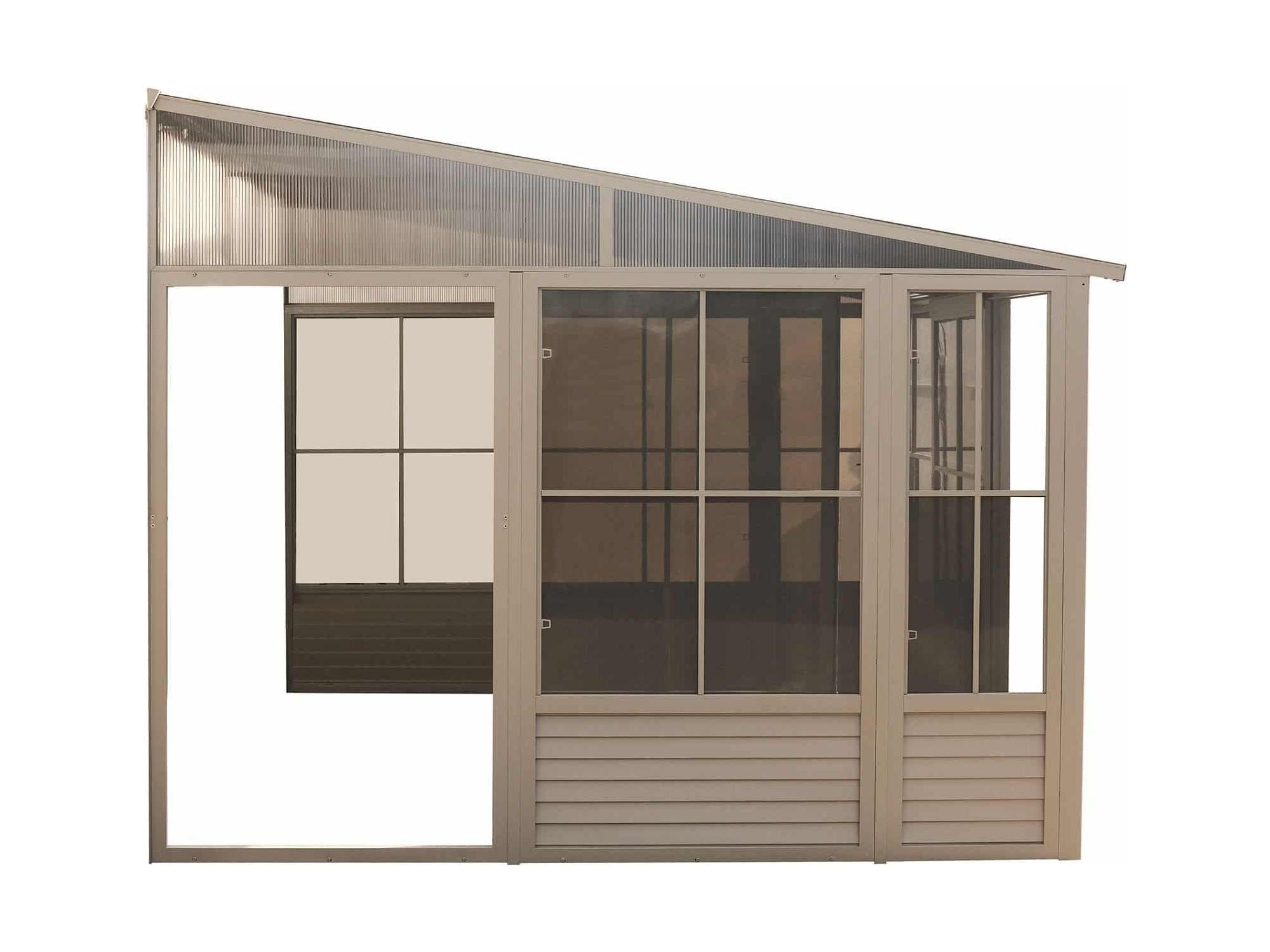 Florence Add-A-Room with Metal Roof 10 Ft. x 16 Ft. in Sand