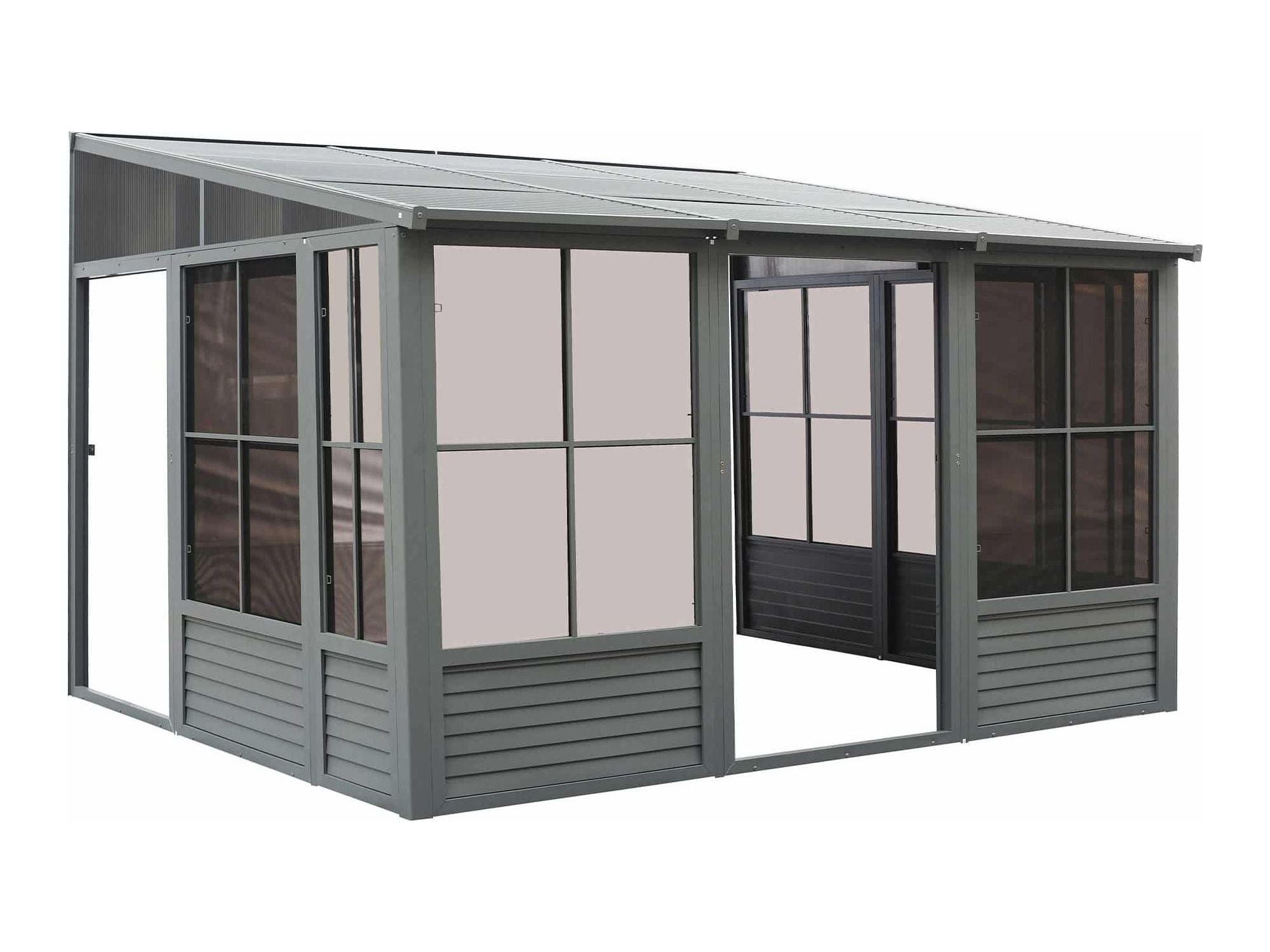 Florence Add-A-Room with Metal Roof 8 Ft. x 16 Ft. in Slate