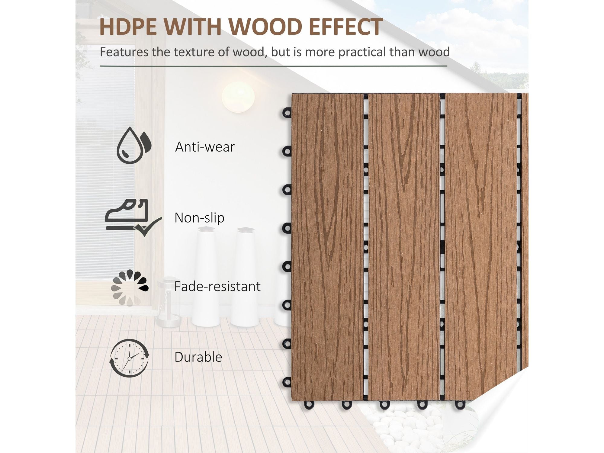 Interlocking Deck Tiles
