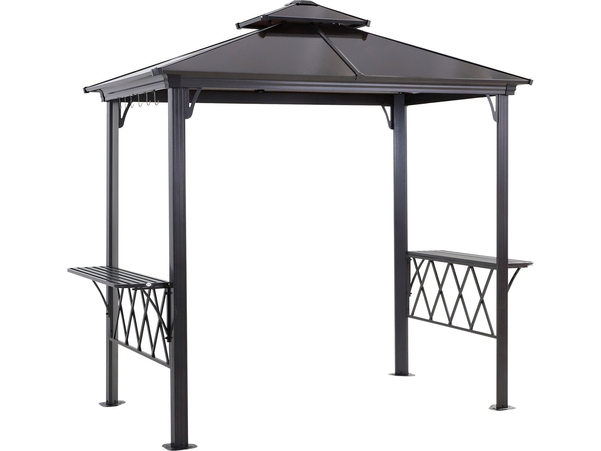 Outside Porch BBQ Cooking Pergola Canopy
