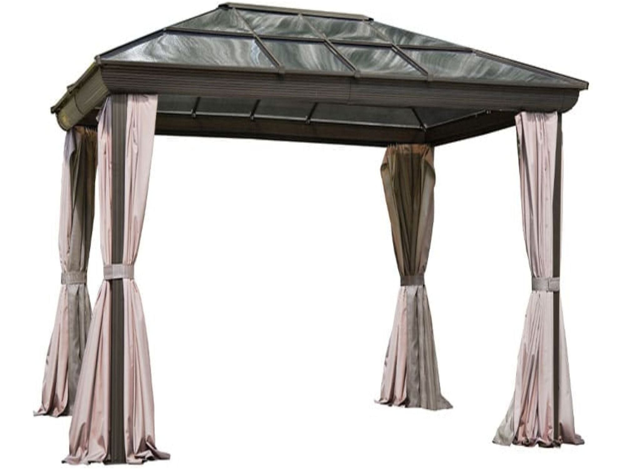 Venus Gazebo 12 Ft. x 16 Ft. in Brown