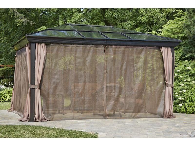 Venus Gazebo 12 Ft. x 16 Ft. in Brown