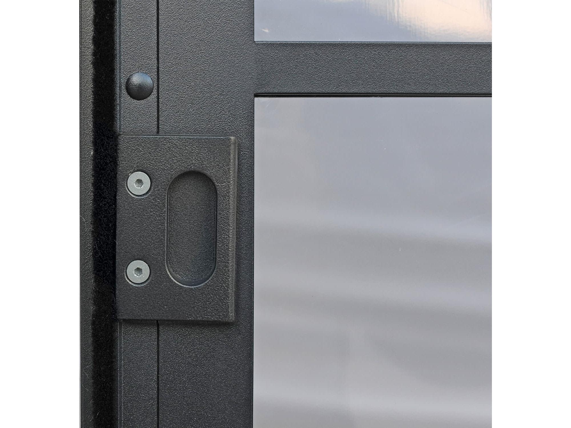 Florence Add-A-Room with Metal Roof 10 Ft. x 16 Ft. in Black