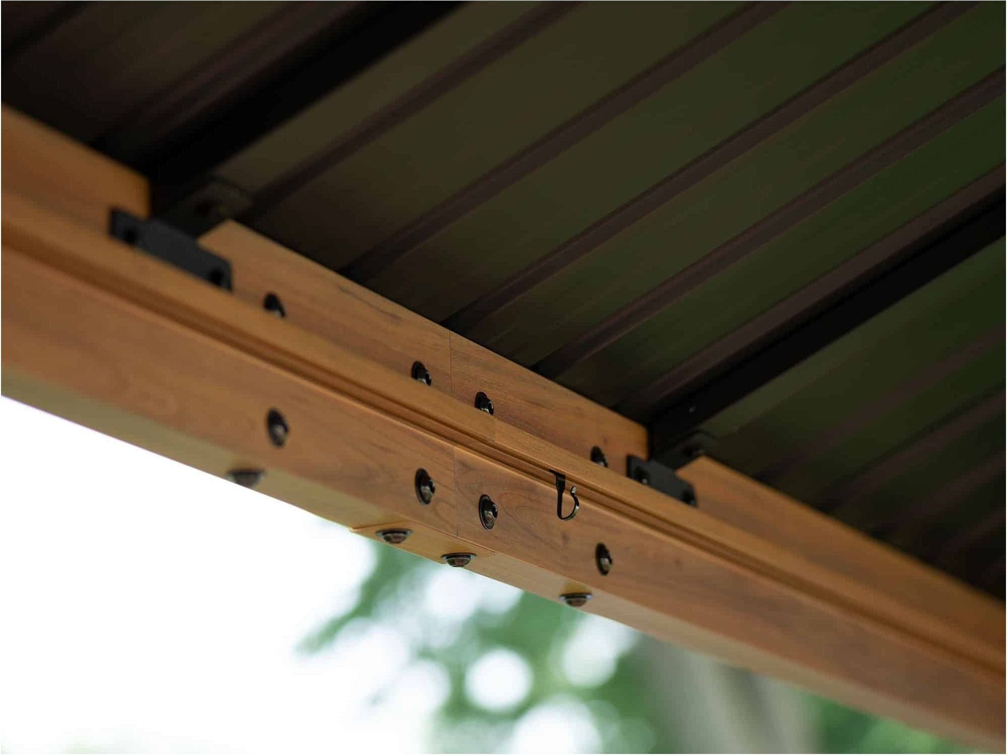 Yosemite - 10 X 12 Ft. Metal Roof Wood Pattern