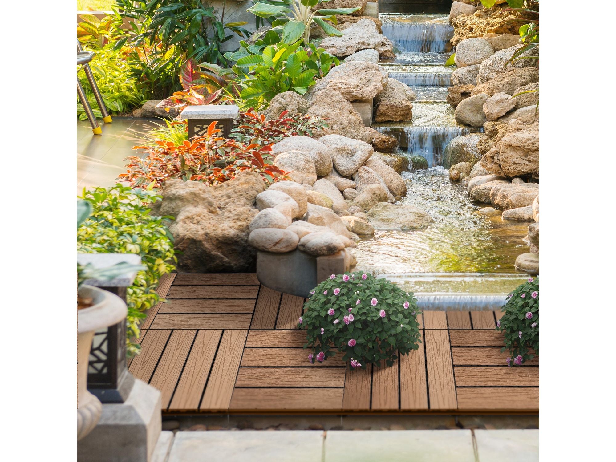 Interlocking Deck Tiles