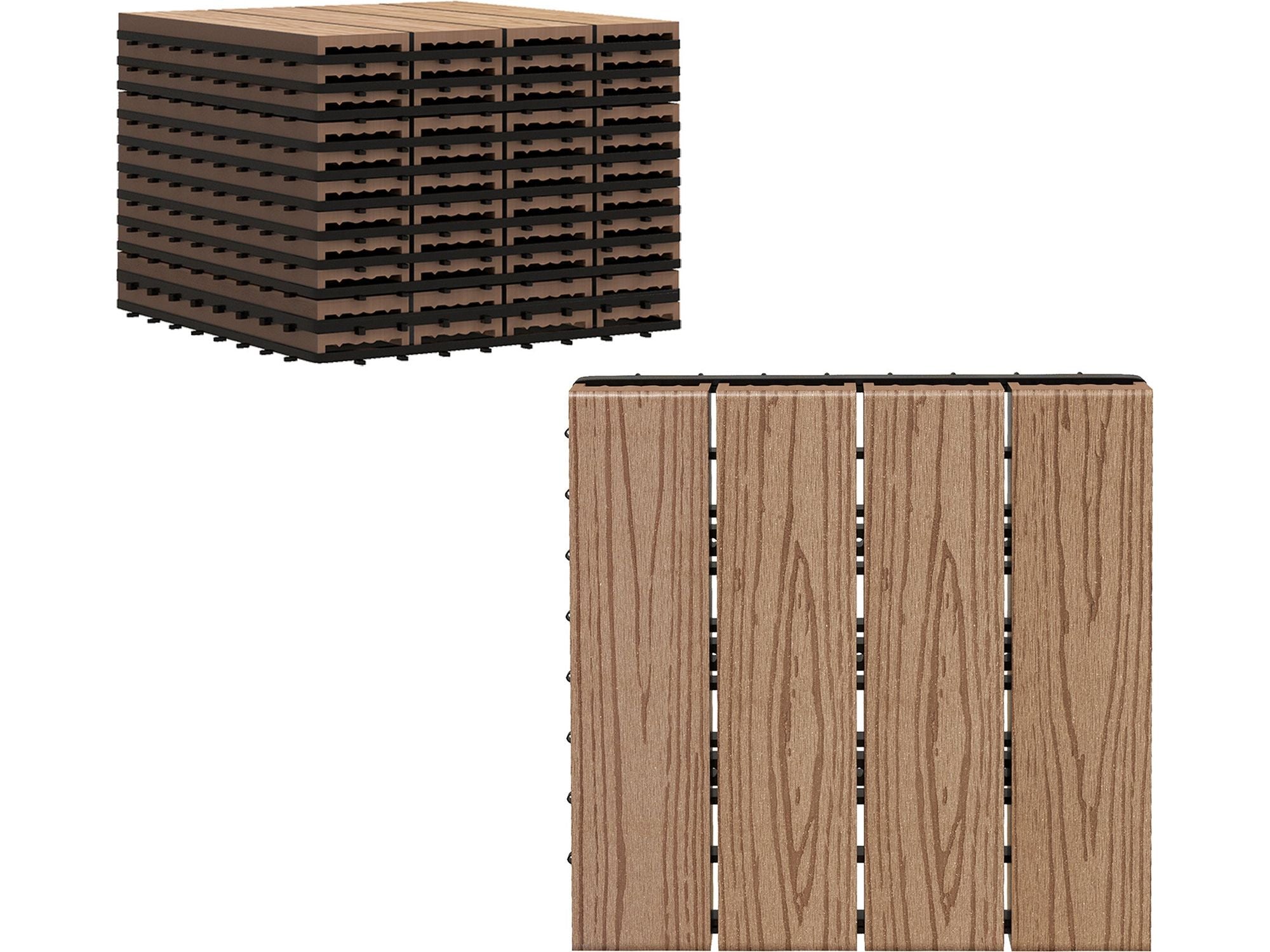 Interlocking Deck Tiles