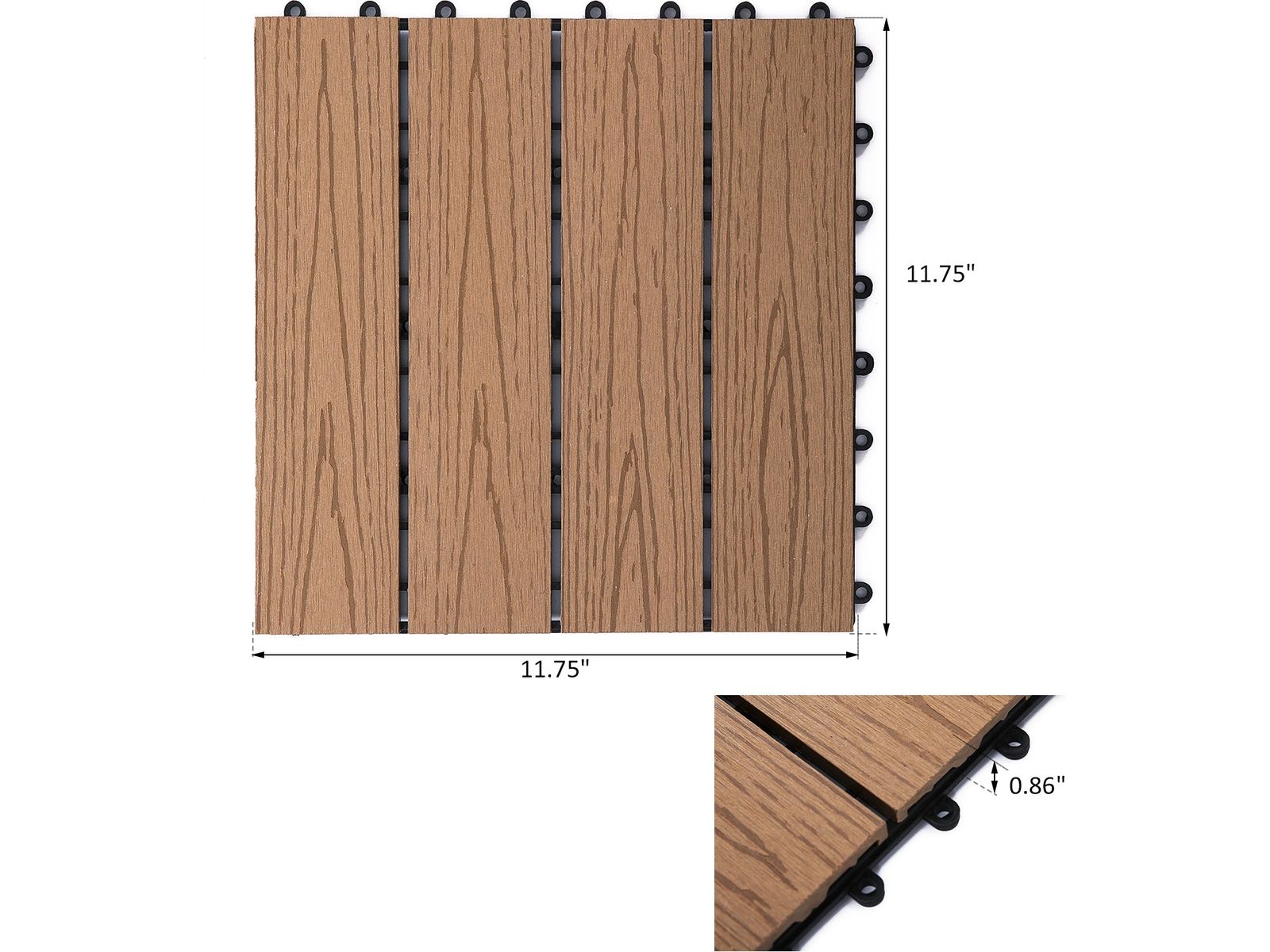 Interlocking Deck Tiles