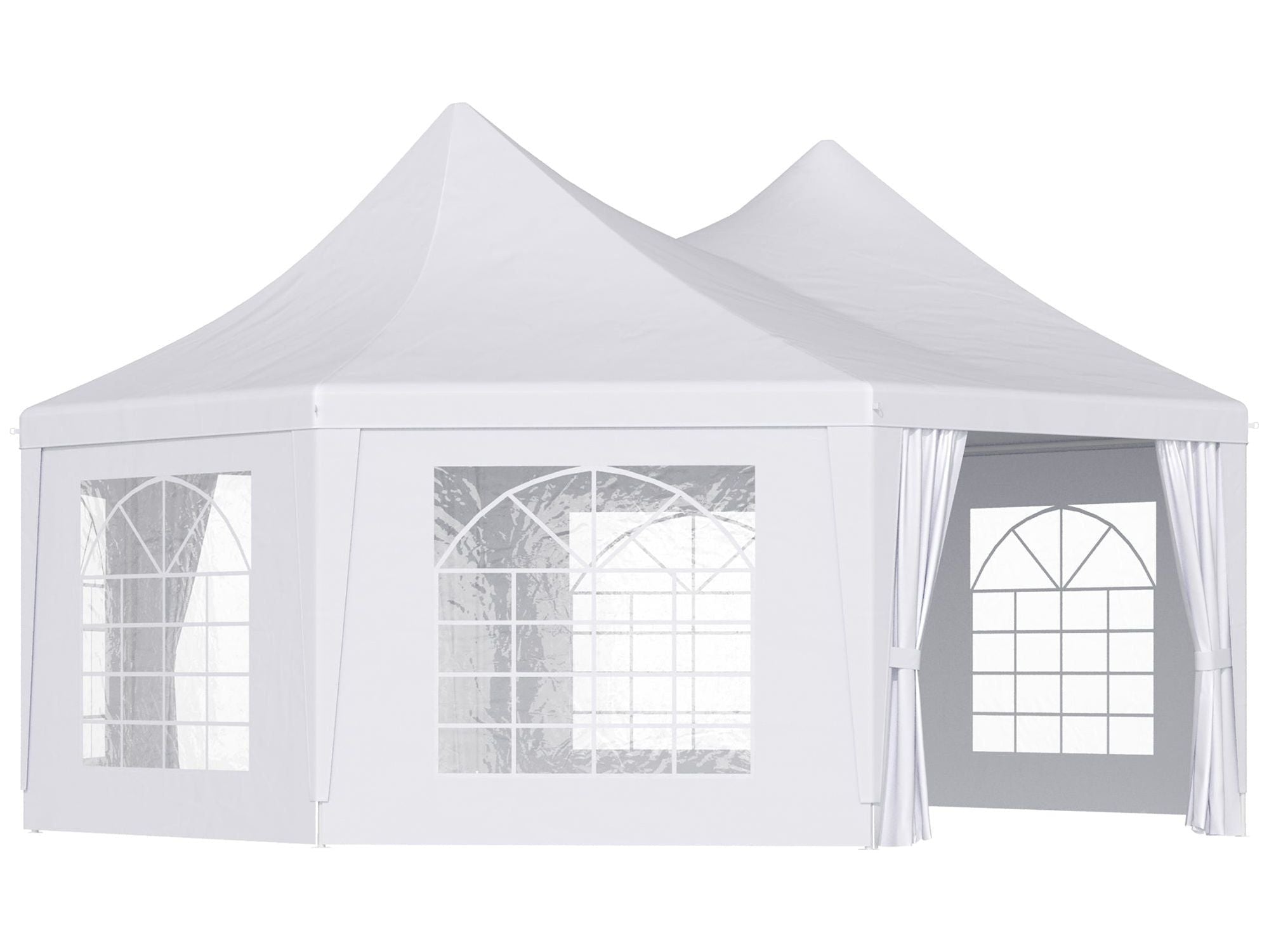 22 x 16 ft Outdoor Heavy Duty Event Gazebo Tent - White