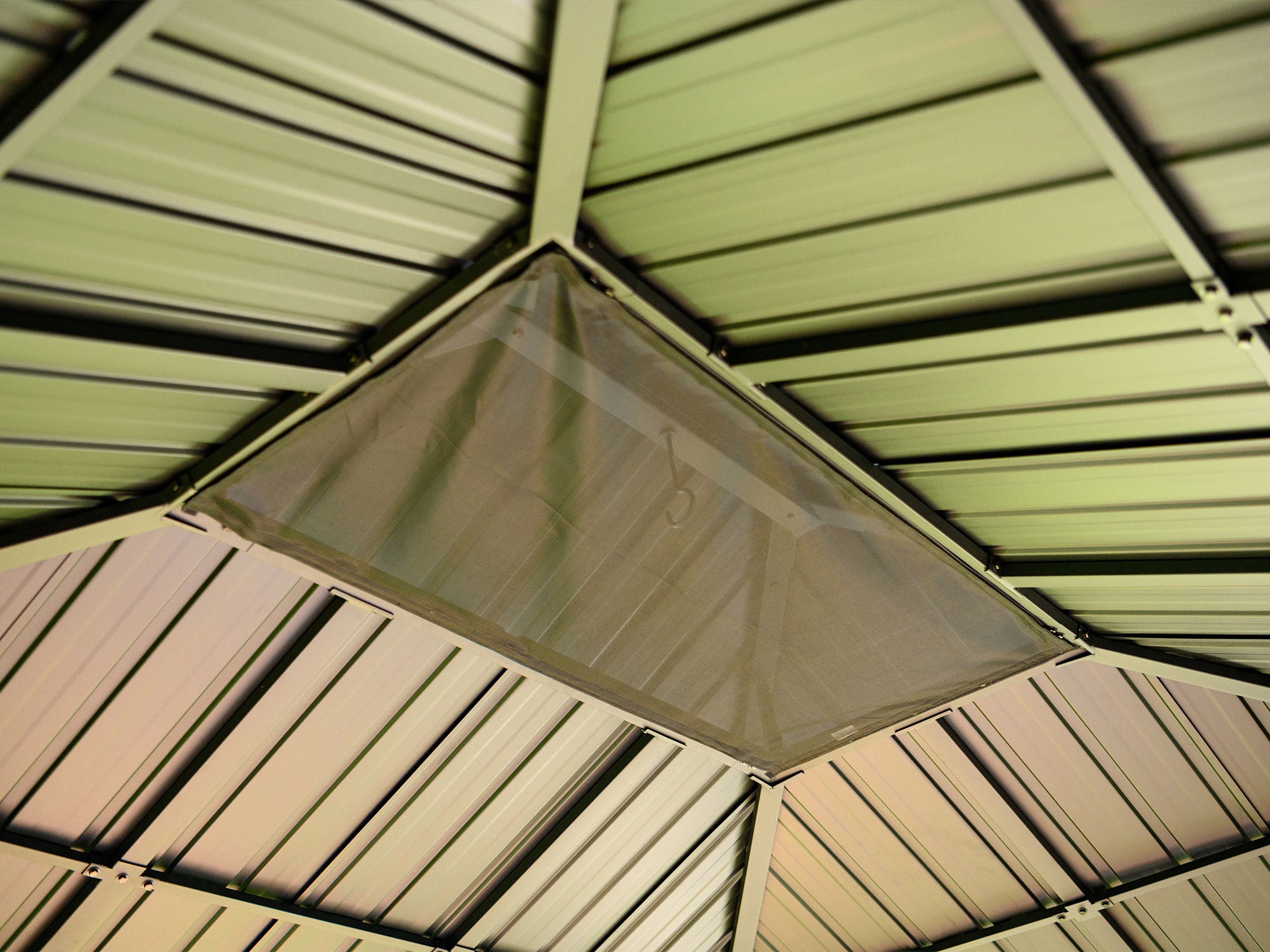 Yosemite 10x12 double steel roof