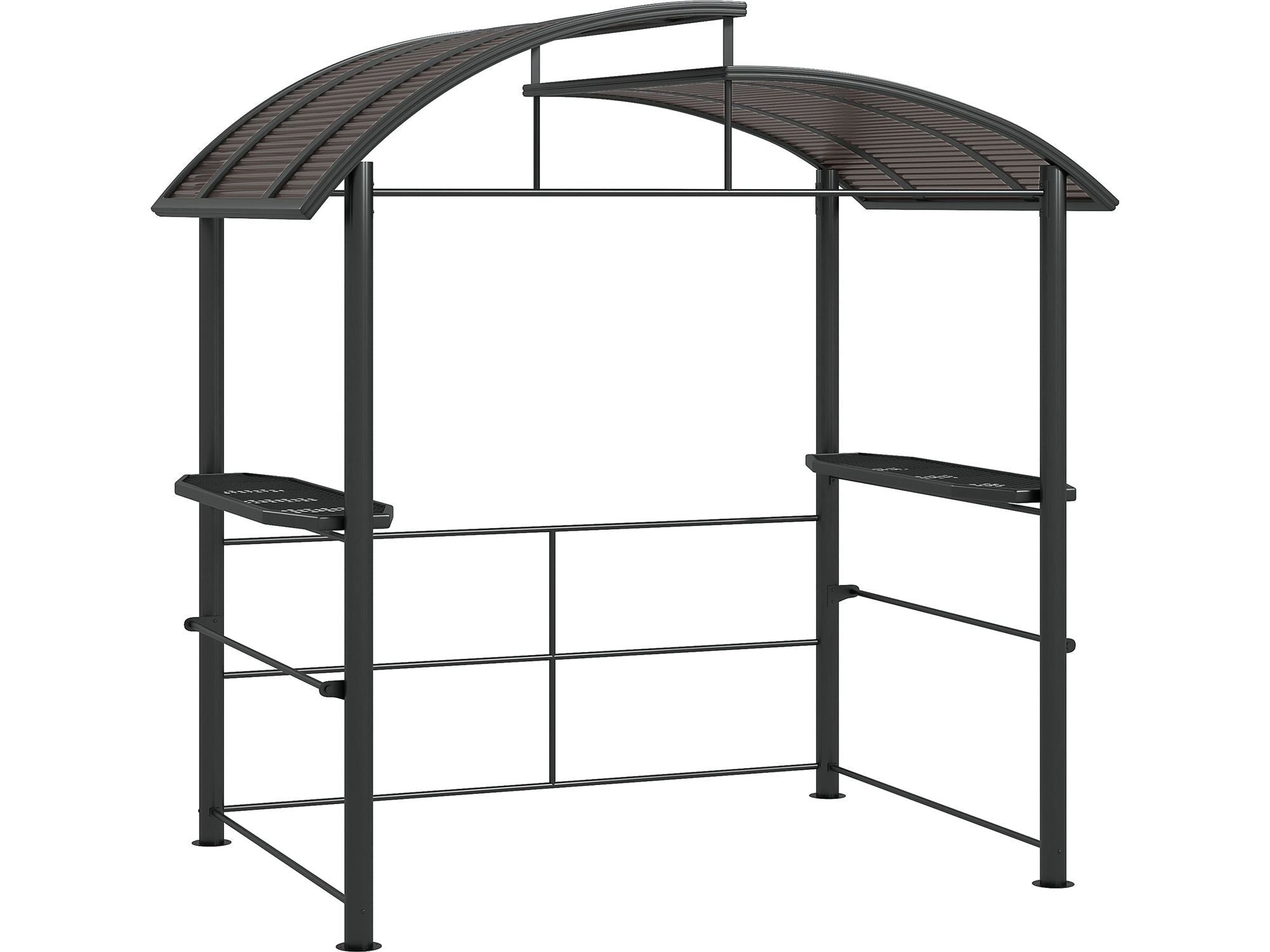 8' x 5' Outdoor Shelter Grill Gazebo