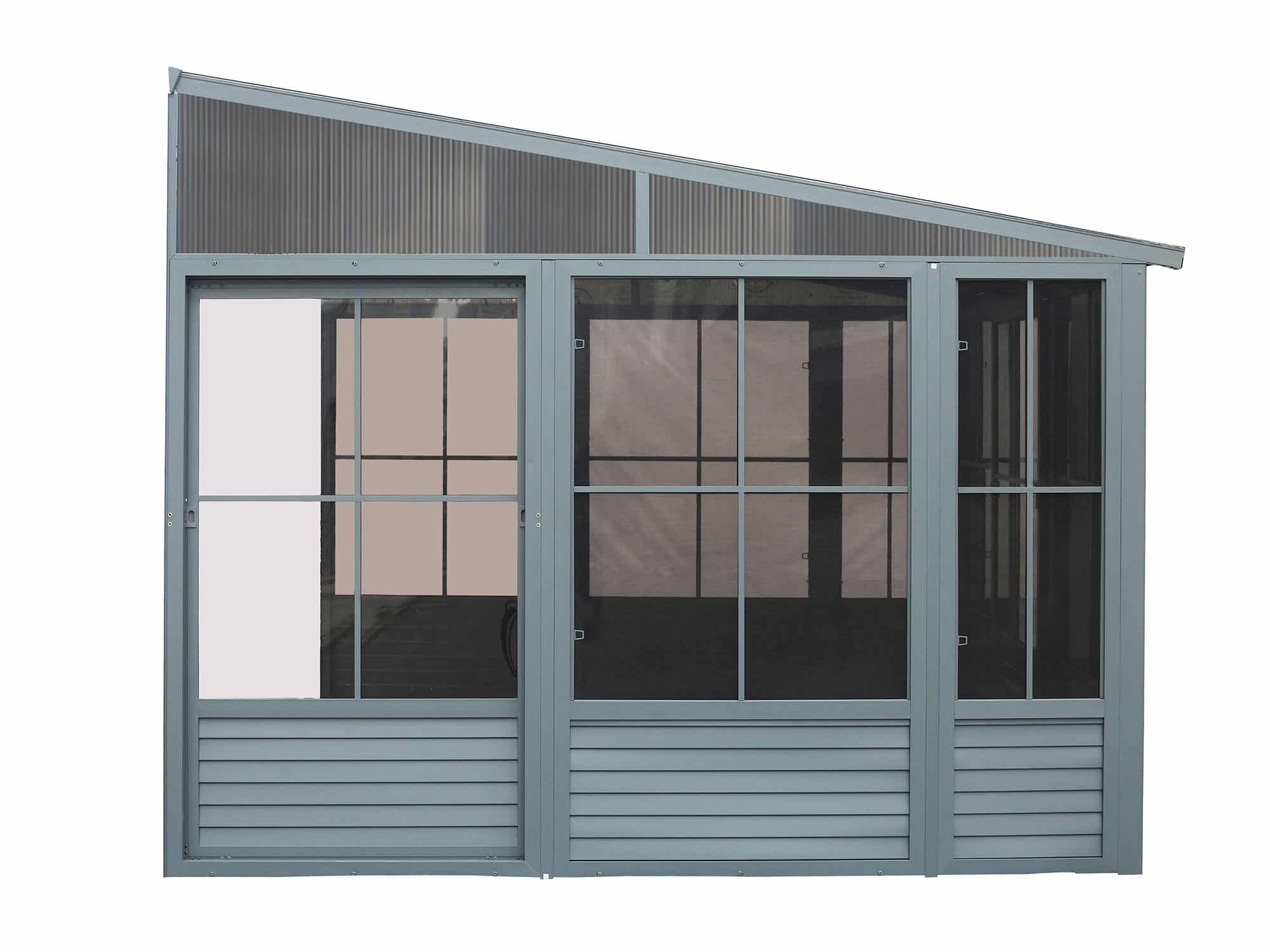 Florence Add-A-Room with Metal Roof 10 Ft. x 16 Ft. in Slate