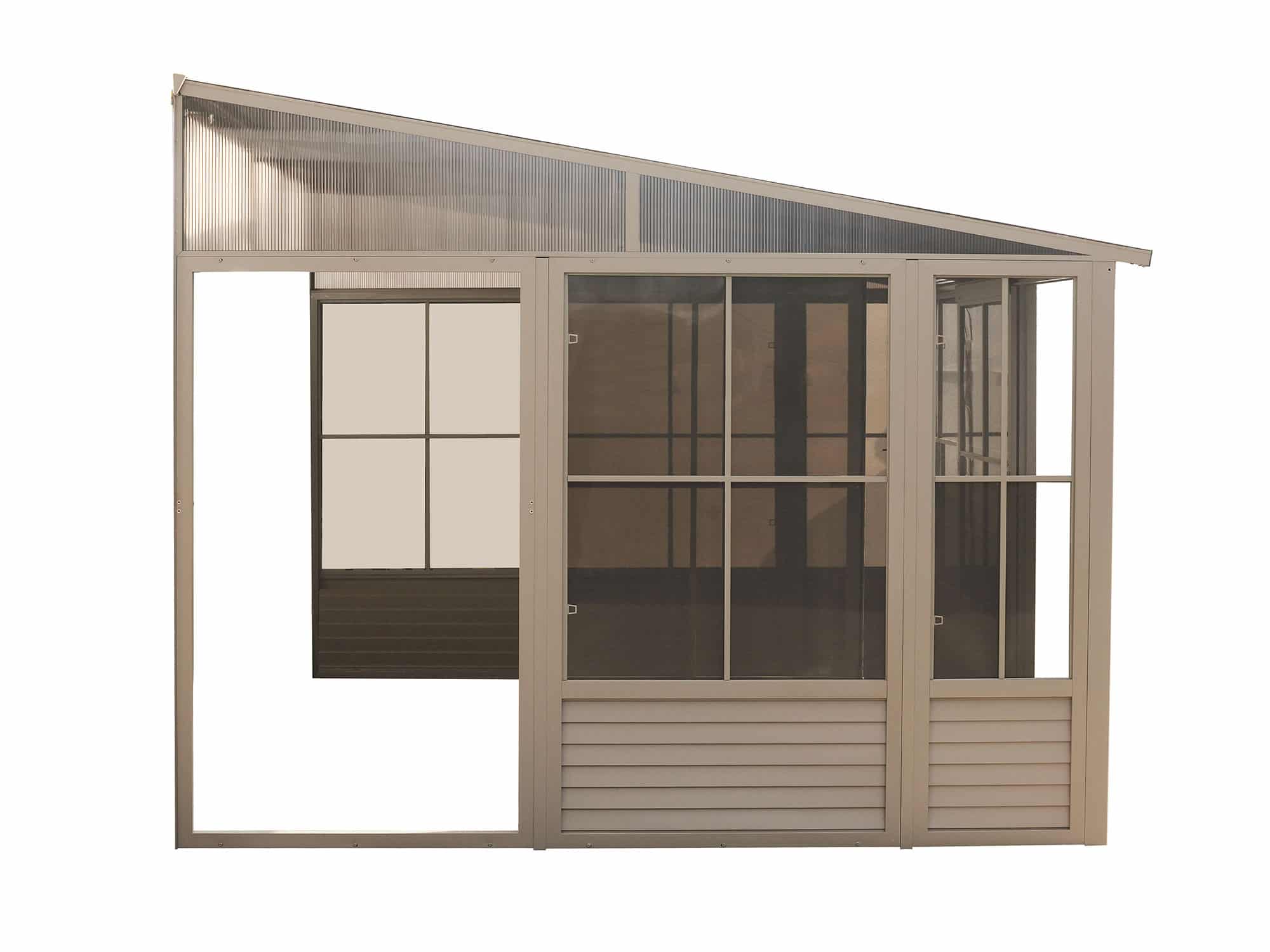 Florence Add-A-Room with Metal Roof 10 Ft. x 16 Ft. in Sand