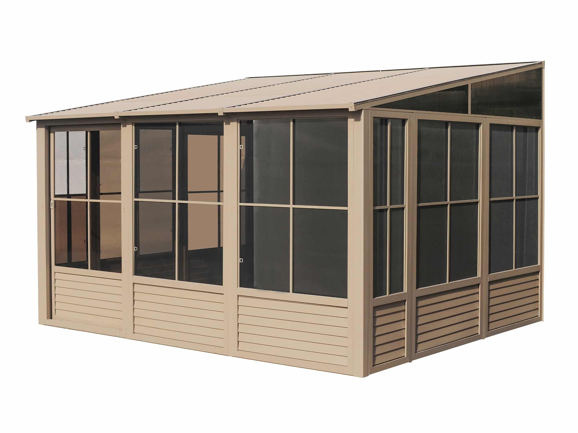 Florence Add-A-Room with Metal Roof 10 Ft. x 16 Ft. in Sand