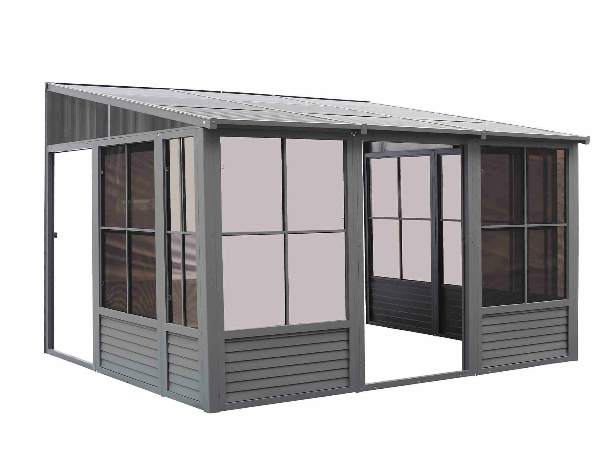 Florence Add-A-Room with Metal Roof 8 Ft. x 12 Ft. in Slate