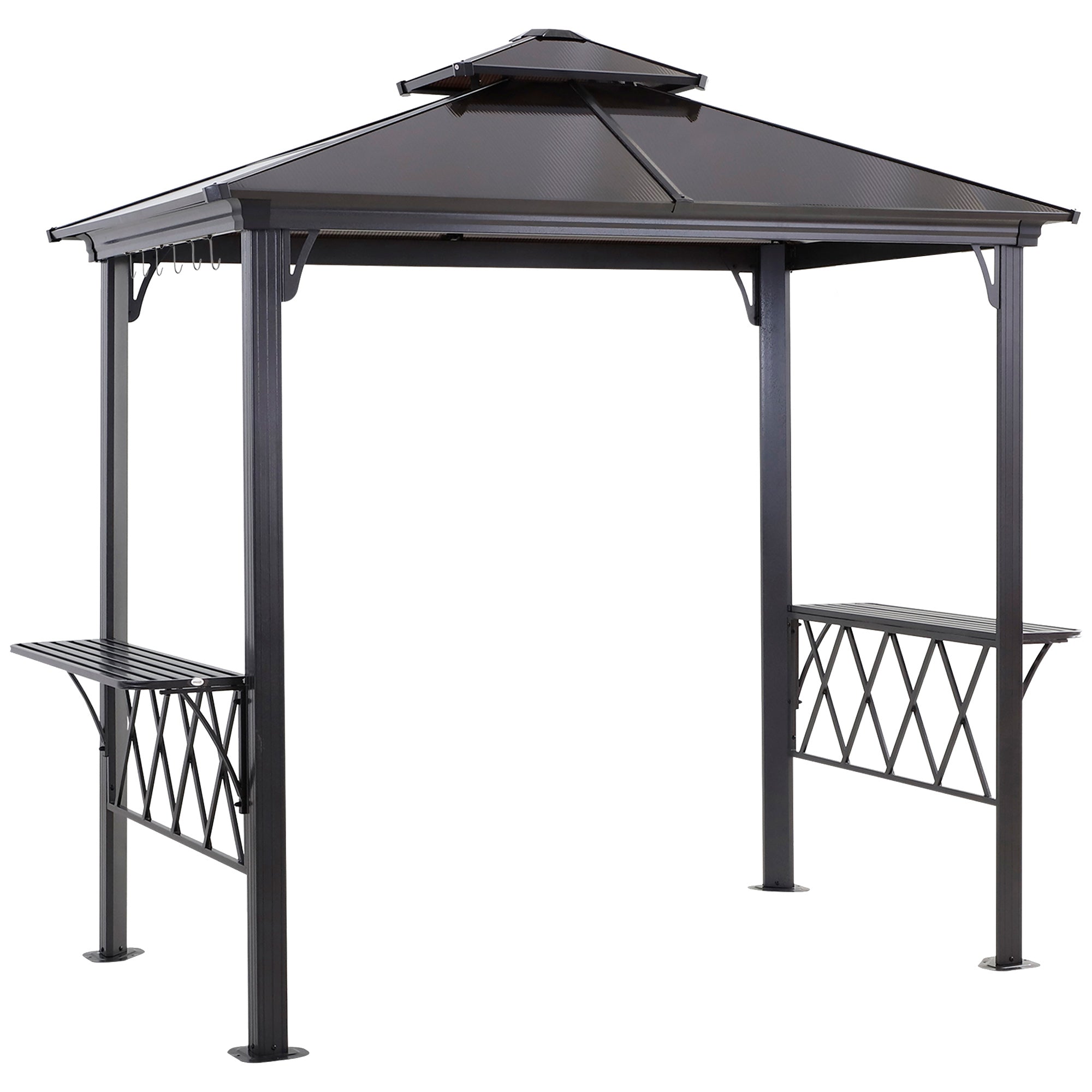 Outside Porch BBQ Cooking Pergola Canopy