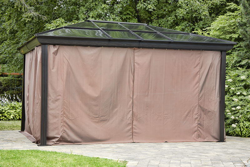 Venus Gazebo 12 Ft. x 16 Ft. in Brown