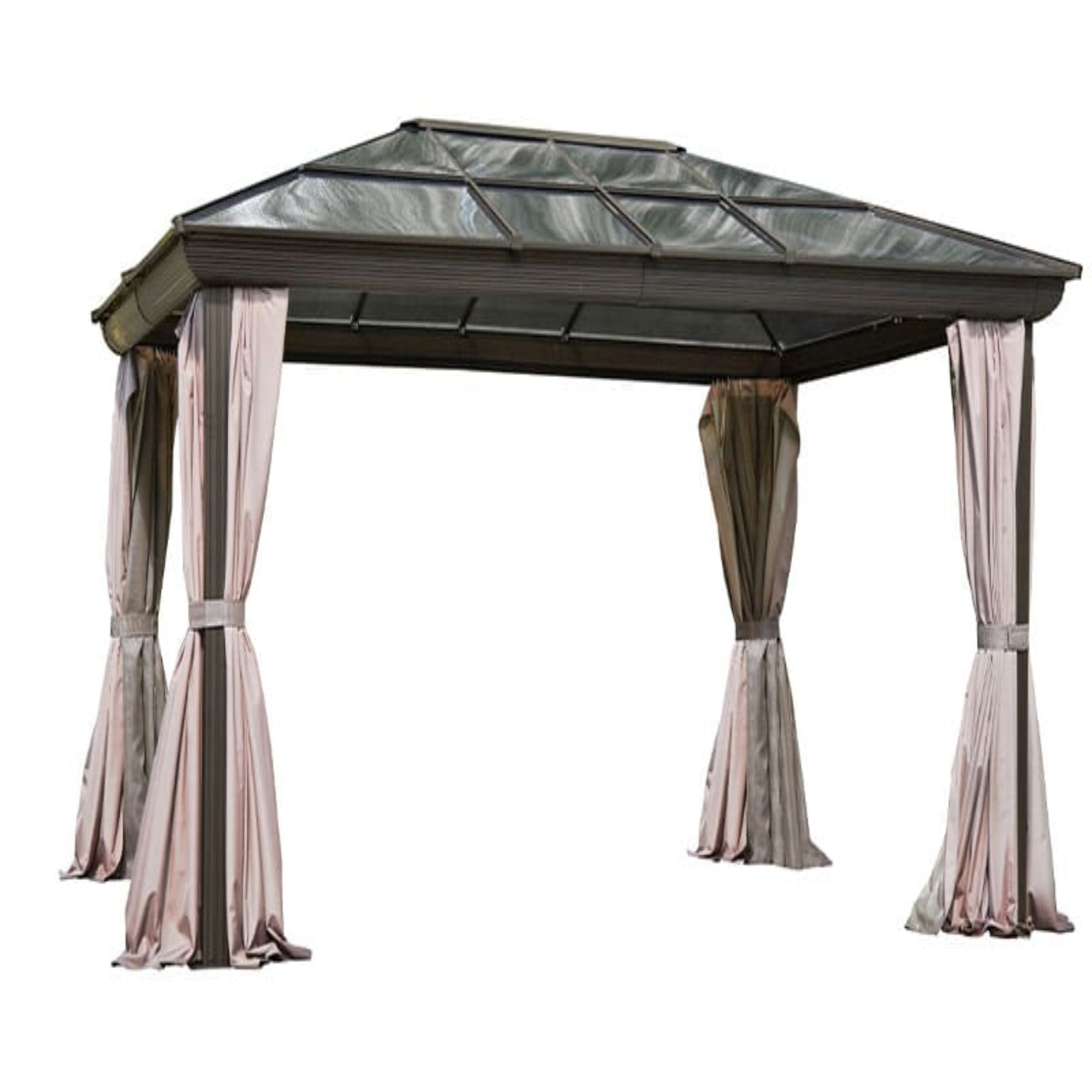 Venus Gazebo 12 Ft. x 16 Ft. in Brown