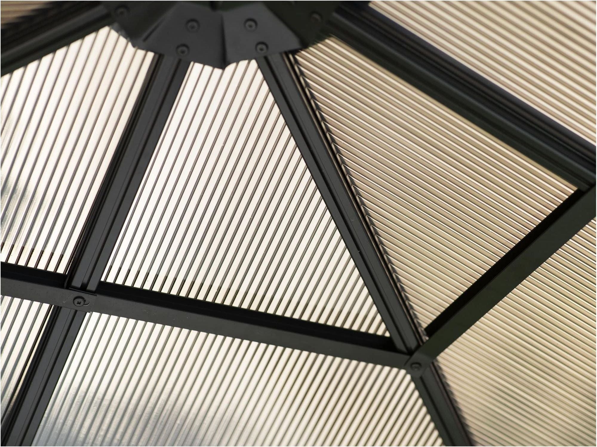 Venus Gazebo 12 Ft. x 14 Ft. in Brown