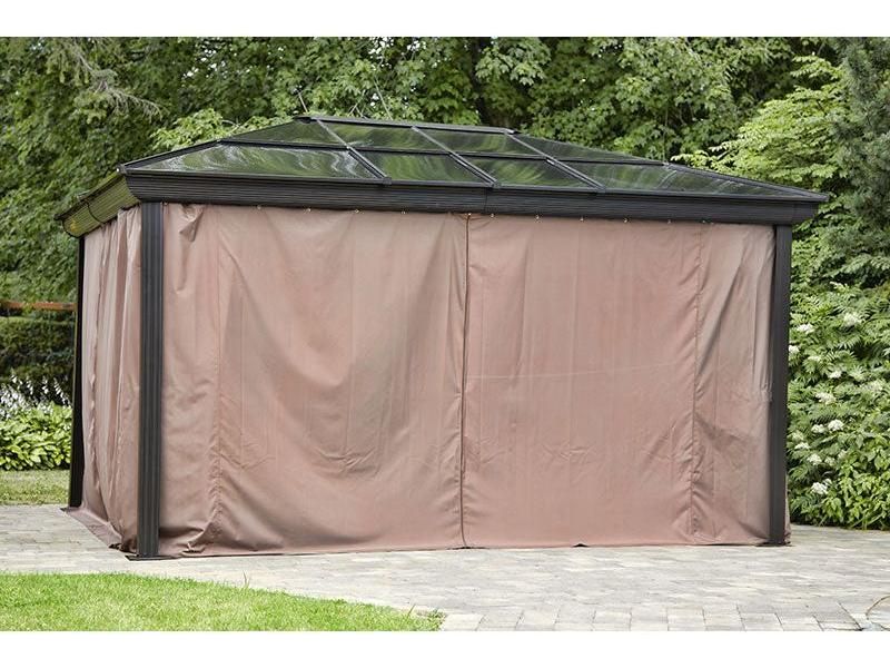 Venus Gazebo 12 Ft. x 14 Ft. in Brown