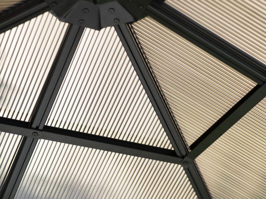 Venus Gazebo 10 Ft. x 14 Ft. in Brown