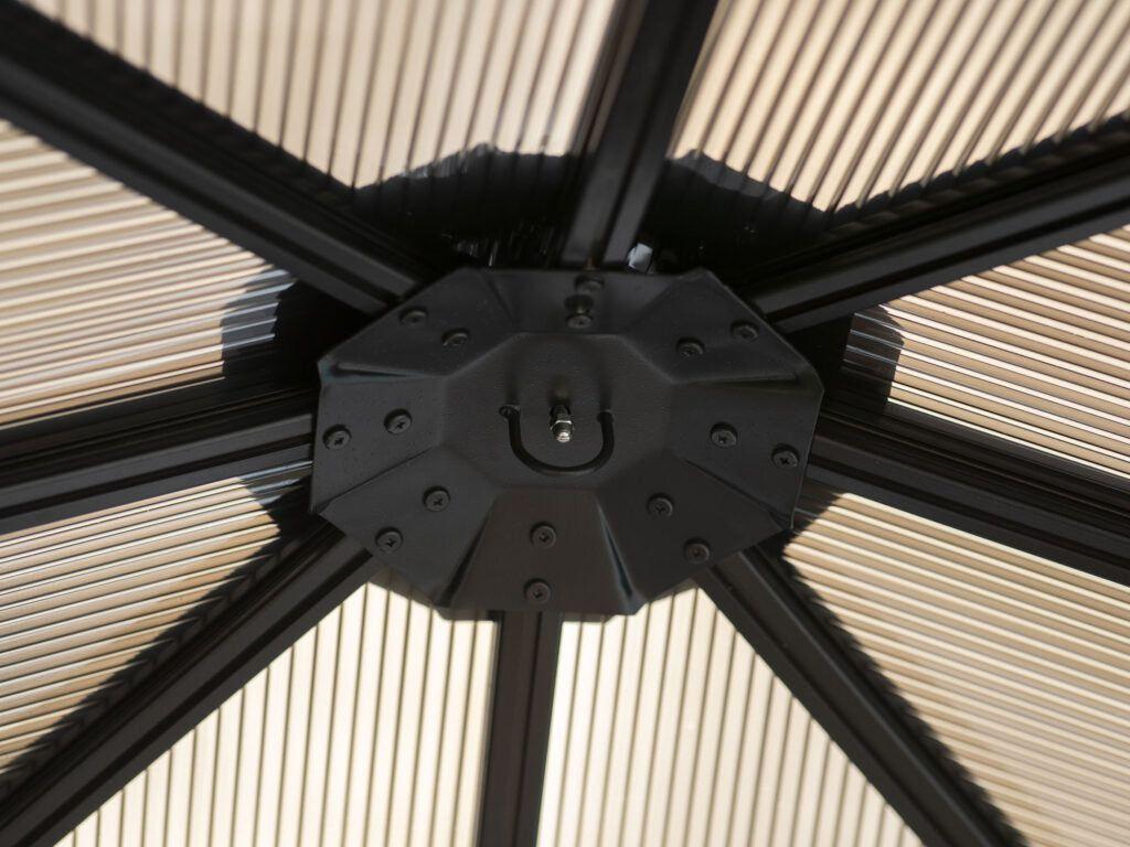 Venus Gazebo 10 Ft. x 14 Ft. in Brown