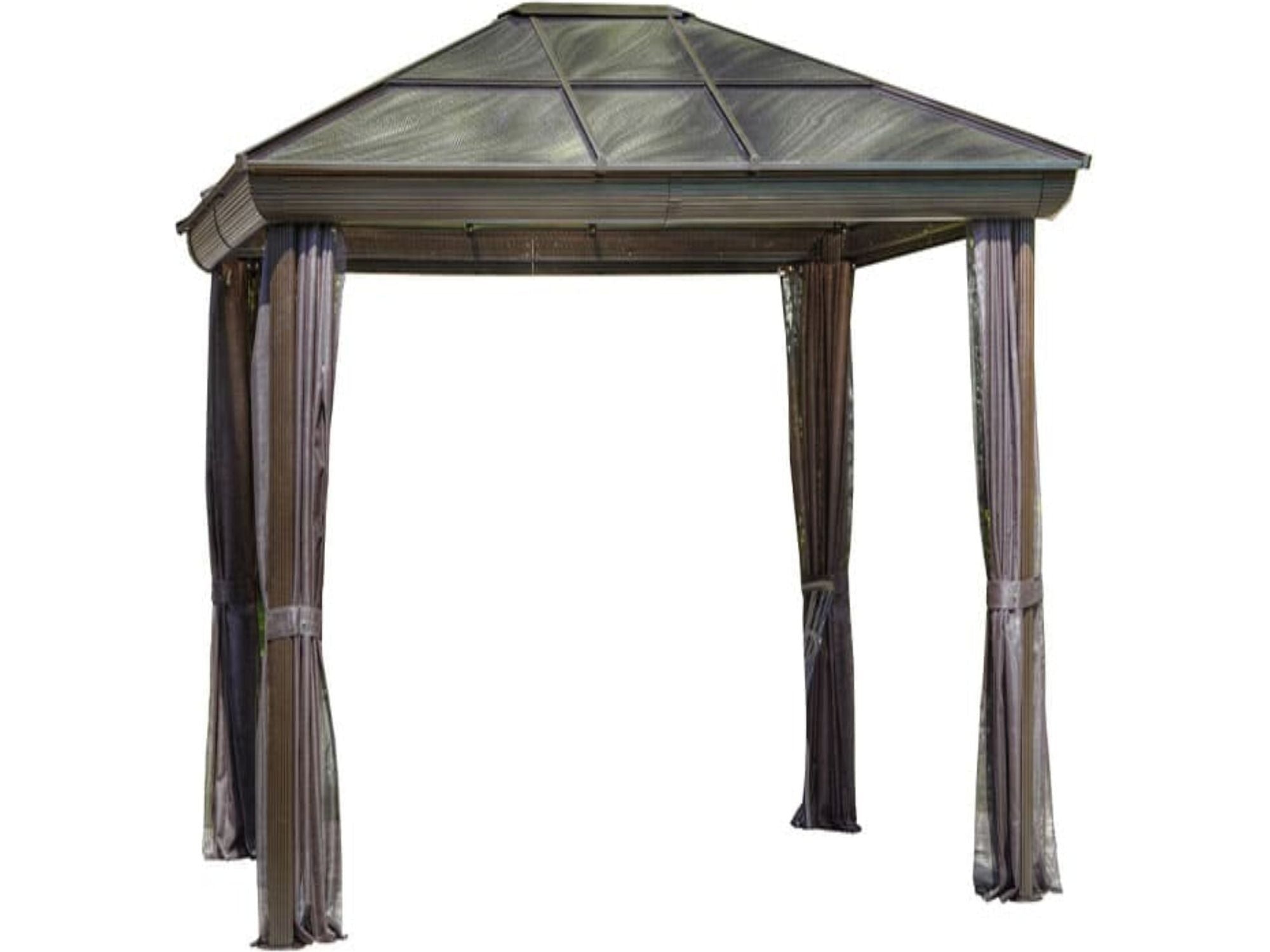 Venus Gazebo 10 Ft. x 14 Ft. in Brown