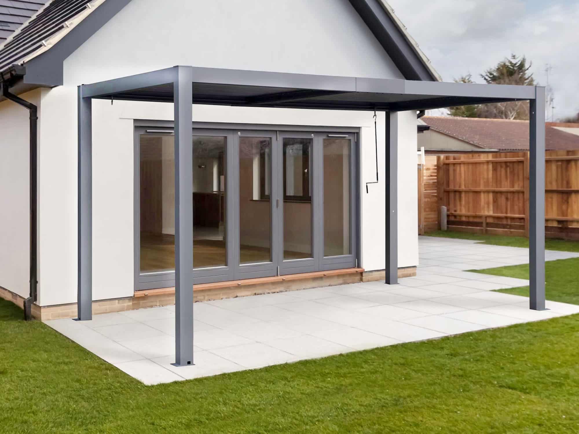 VIKOS 10 x13 Aluminum Freestanding Pergola